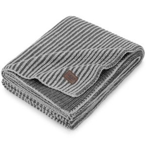 UGG Jackson Granite Oversized Knit Throw